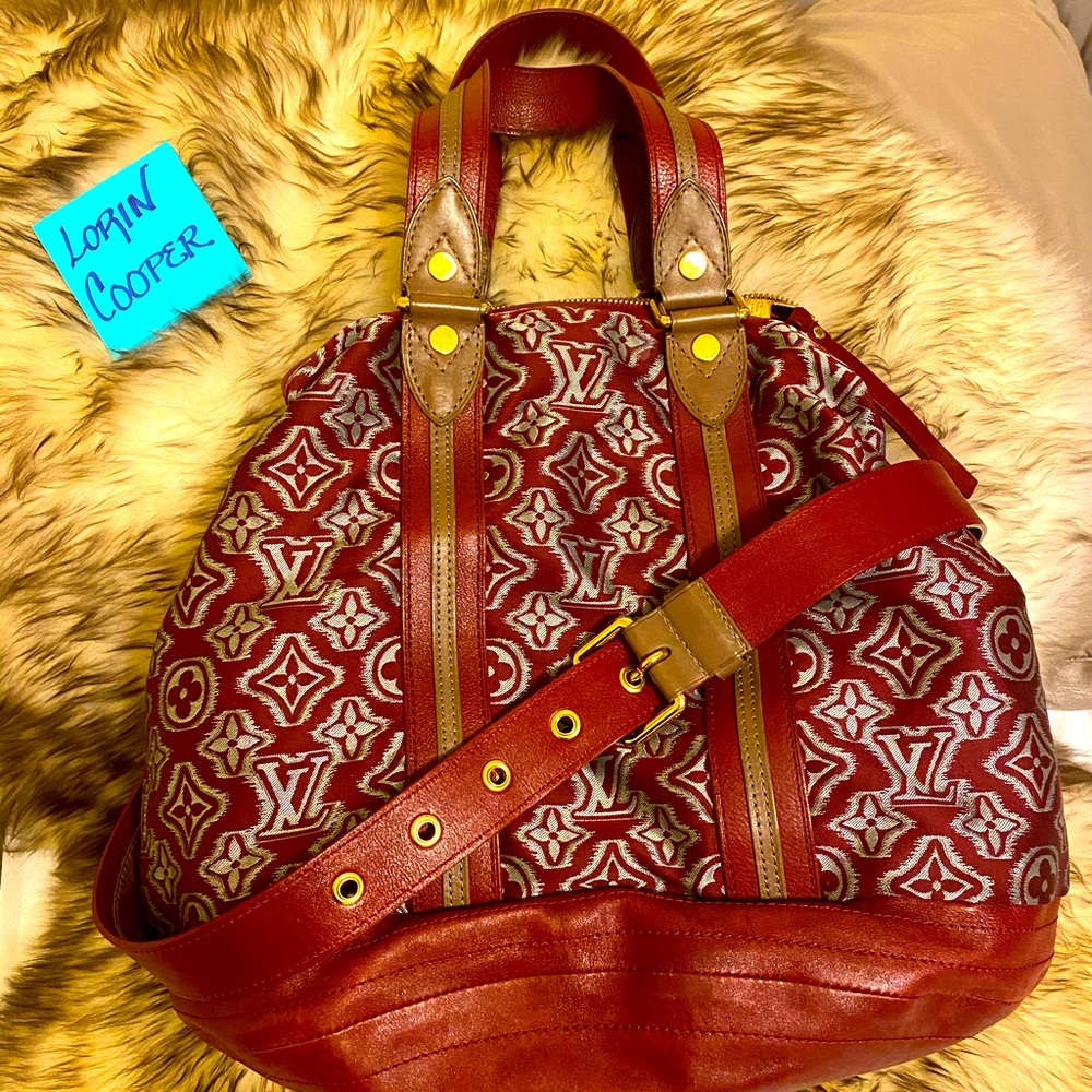 Limited Edition Bordeaux Jacquard Monogram Fabric Aviator
